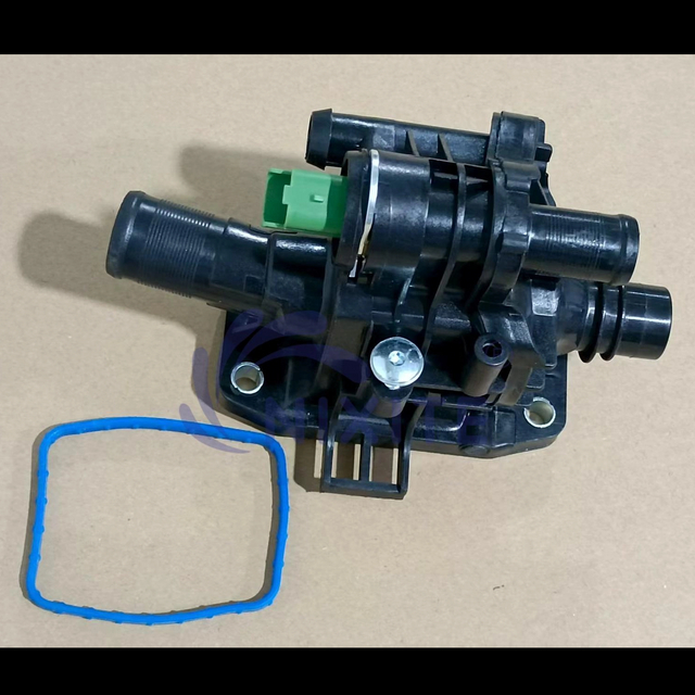 1336X2, 9647767180, 3M5Q8A586AC Engine Coolant Thermostat Housing Assembly for PEUGEOT CITROËN