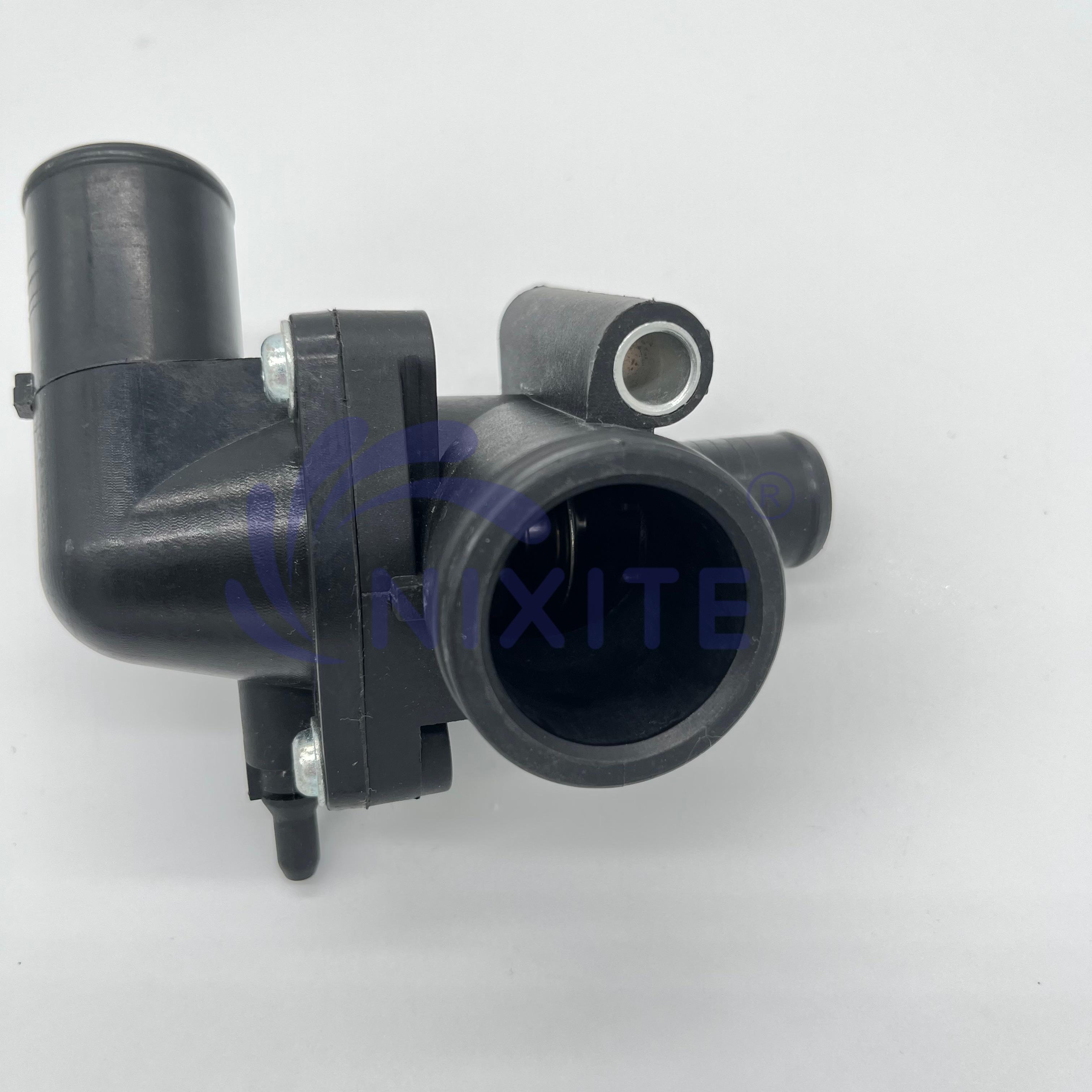 1126704, 1125144, 1096283, XS7Q8A586AE Engine Coolant Thermostat Housing Assembly