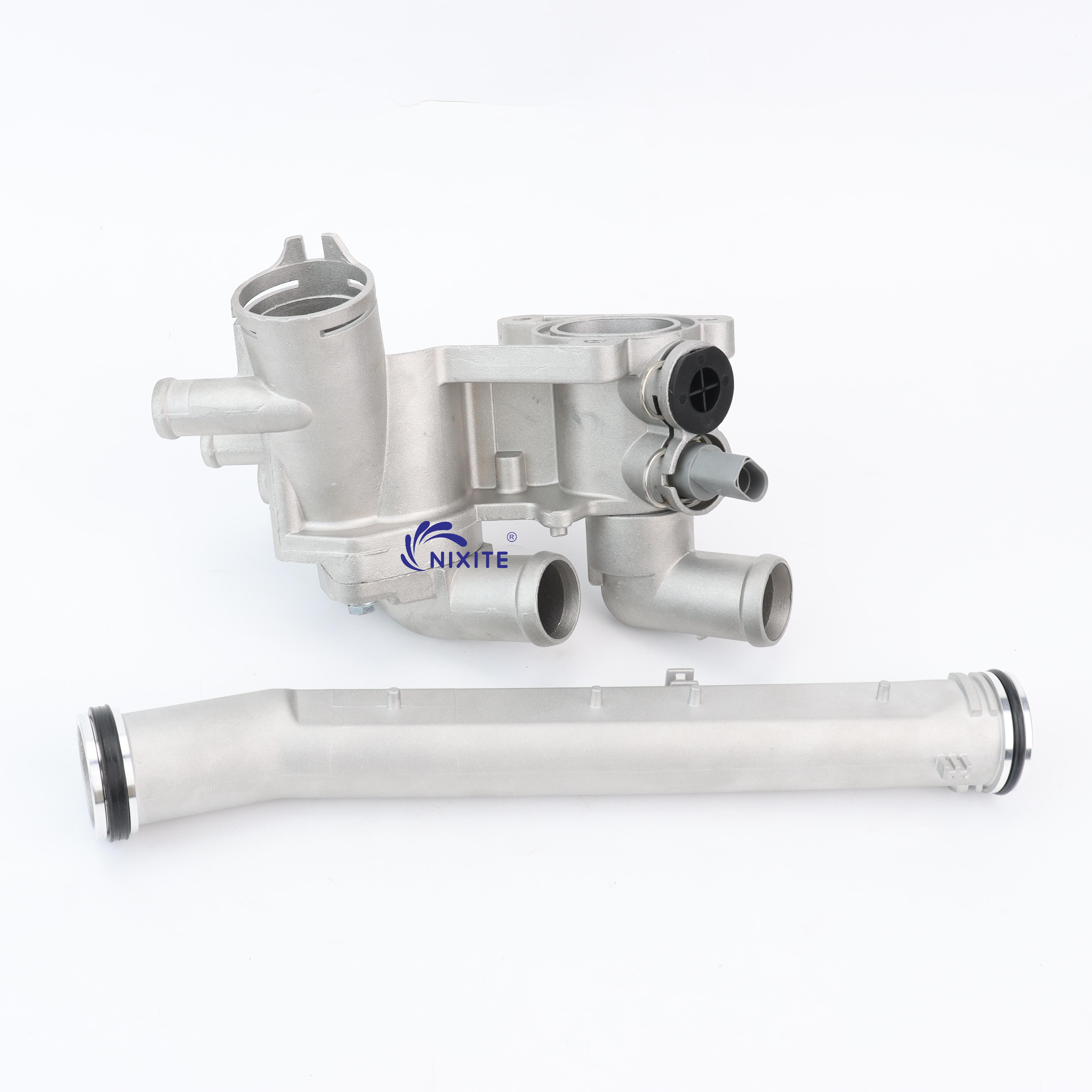 032 121 111AP, 032 121 111B, 032 121 111BG Engine Coolant Aluminium Thermostat Housing Assembly