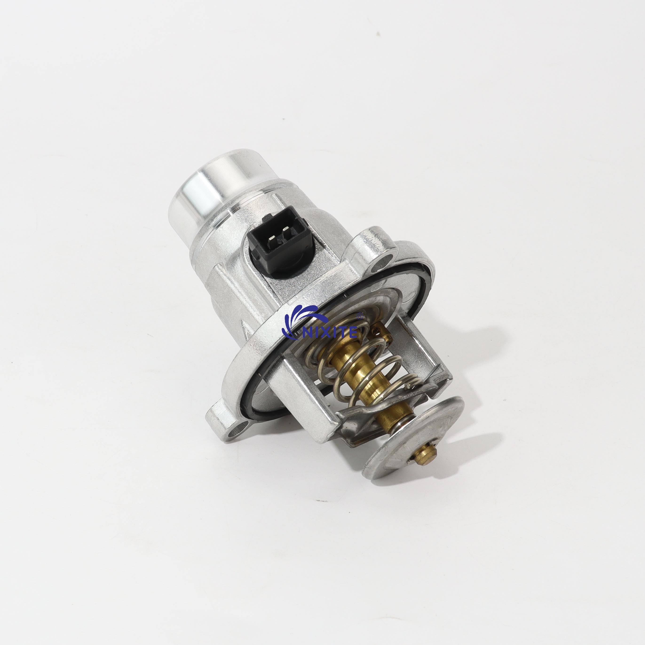 11537502779, 11537586885 Engine Coolant Thermostat Housing Assembly Aluminium