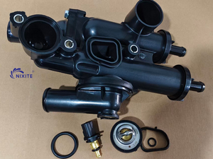 4884571AB, 4884873AA, 55111017AC, 55111016AD Engine Coolant Thermostat Housing Assembly