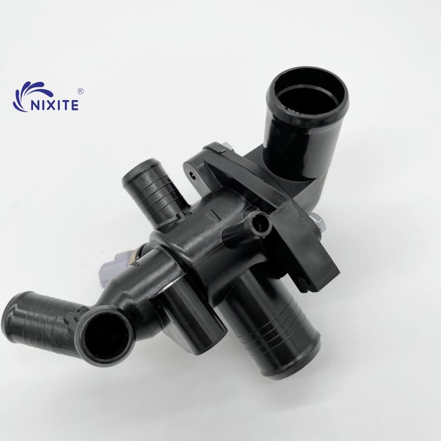 1731782, 1733253, BK3Q-8A586-AA, BK3Q 8A586 AB, U202-15-17X Engine Coolant Thermostat Housing Assembly