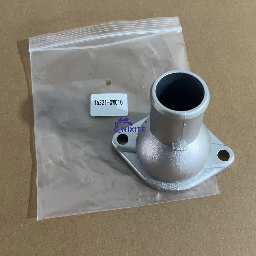 16321-0W010 Aluminium Engine Coolant Crossover Pipe Water Flange