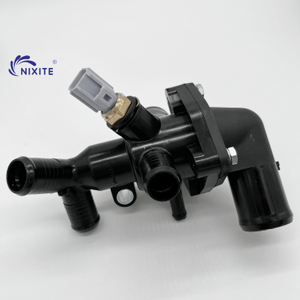1731782, 1733253, BK3Q-8A586-AA, BK3Q 8A586 AB, U202-15-17X Engine Coolant Thermostat Housing Assembly