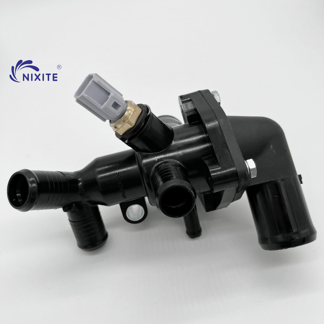 1731782, 1733253, BK3Q-8A586-AA, BK3Q 8A586 AB, U202-15-17X Engine Coolant Thermostat Housing Assembly